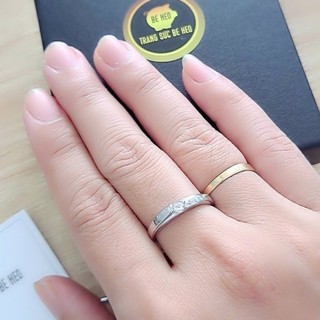 Tăng hộp - Nhẫn cặp đá nhân tạo BHN11