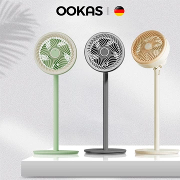 OOKAS quạt đứng quạt máy quạt cây đứng quạt cắm điện 220V quạt treo tường 16 inch