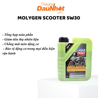 Dầu nhớt  cho xe tay ga đông cơ vượt trội cao cấp Liqui Molygen 5w30 scooter (21718)