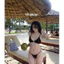 Bikini 2 mảnh áo nơ quần ship màu Hồng phấn ( sẵn hàng - hoả tốc)