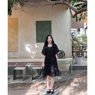 Joy dress - đầm babydoll tơ Ma Vie