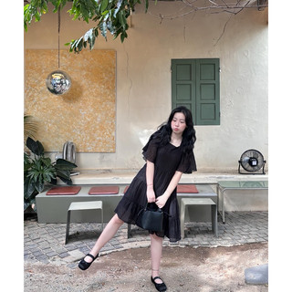 Joy dress - đầm babydoll tơ Ma Vie
