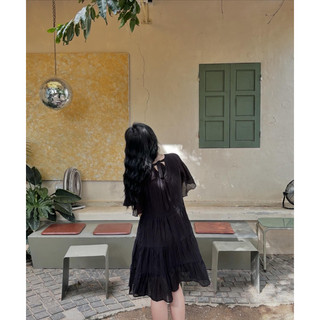 Joy dress - đầm babydoll tơ Ma Vie