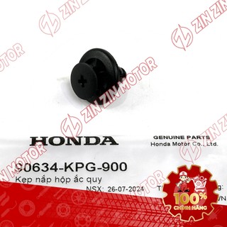 Ốc Bấm Lớn, Ốc Kẹp Nắp Hộp Ắc Quy 90634-KPG-900 Chính Hãng - ZZM