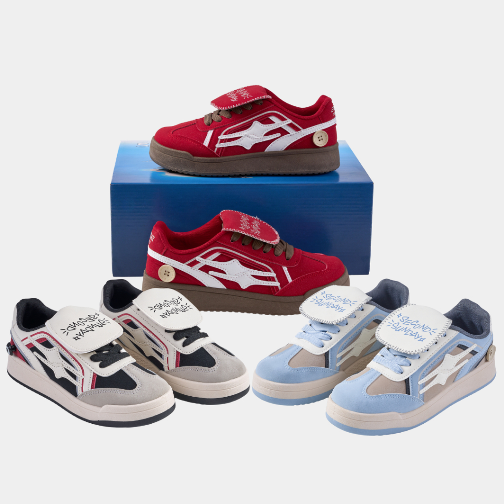 Ảnh Giày Thể Thao Sneaker Nam Nữ Unisex Second Sunday Crystal Đế Tăng Chiều Cao 2