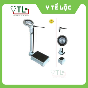 Cân Sức Khỏe 120 hoặc 160kg chuyên dành cho phòng khám, trường học, cơ quan Có Thước Đo Chiều Cao