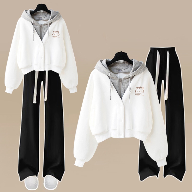 Áo khoác cài cúc mũ xám cho bé gái size đại BEESHOP D25012