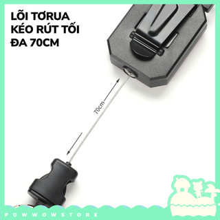 [Sẵn VN] Lõi Tơrua Kéo Rút 70cm Bản To Thiết Kế Thể Thao Sử Dụng Móc Vào Bao Đựng Thẻ Hoặc Móc Khoá Nhiều Màu Đẹp Mắt
