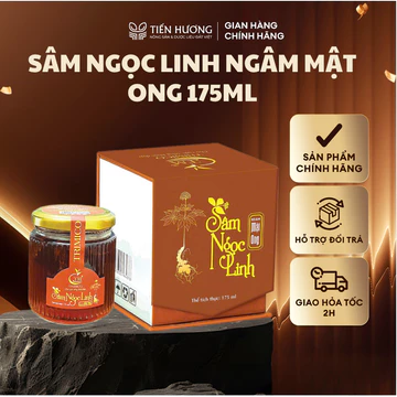 Sâm Ngọc Linh ngâm mật ong, Mật ong sâm TRIMICO hỗ trợ điều hòa huyết áp hỗ trợ phục hồi tăng cường sức khỏe 175ml