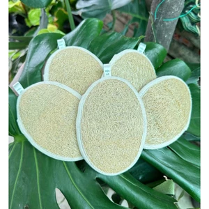 Bông tắm Xơ Mướp Oval size M L
