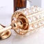 Ánh sáng xa xỉ pha lê trang trí bàn ăn lãng mạn lông nến chủ Vintage Bắc Âu nến chủ trang trí