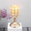 Ánh sáng xa xỉ pha lê trang trí bàn ăn lãng mạn lông nến chủ Vintage Bắc Âu nến chủ trang trí