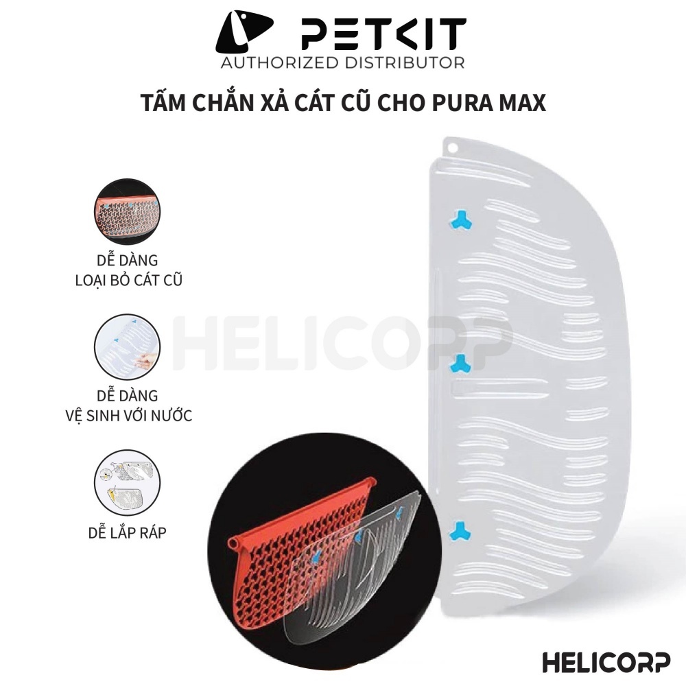 Ảnh [Phụ kiện] Tấm Chắn Xả Bỏ Toàn Bộ Cát Cũ Dùng Cho Máy Dọn Phân Mèo PETKIT Pura Max 2024, 2023, 2022 1
