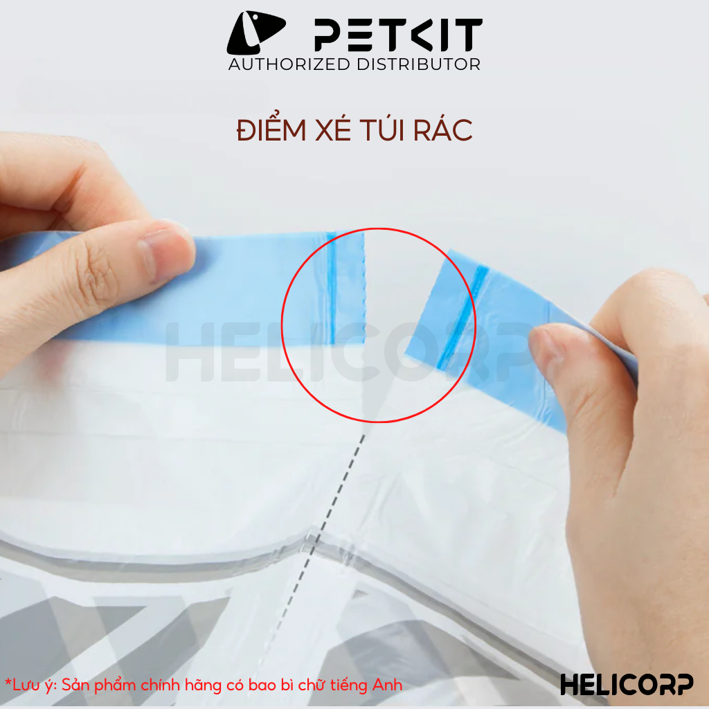 Ảnh Túi rác PETKIT dùng cho máy dọn phân mèo PETKIT Pura X, PETKIT Pura Max - HELIPET 4