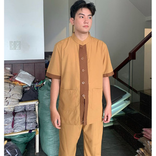 Lãnh Tụ Phối Nam #Quần Áo Nam Đi Chùa