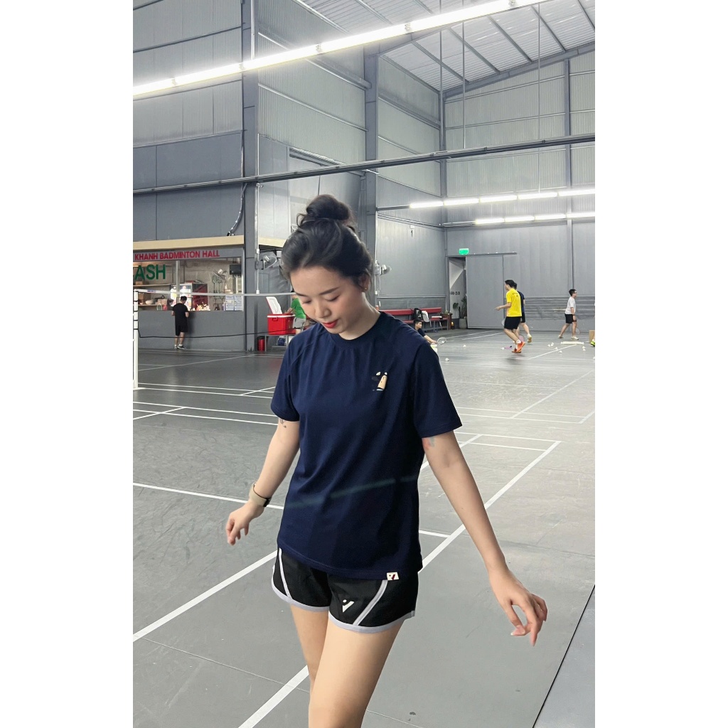 Áo Thun Cầu Lông Unisex Vsmash Sportwear – IN NỔI PHỒNG  "CAPYPARA" – Vải Bông Em Bé Mềm Mịn, Thoáng Mát,Thấm hút