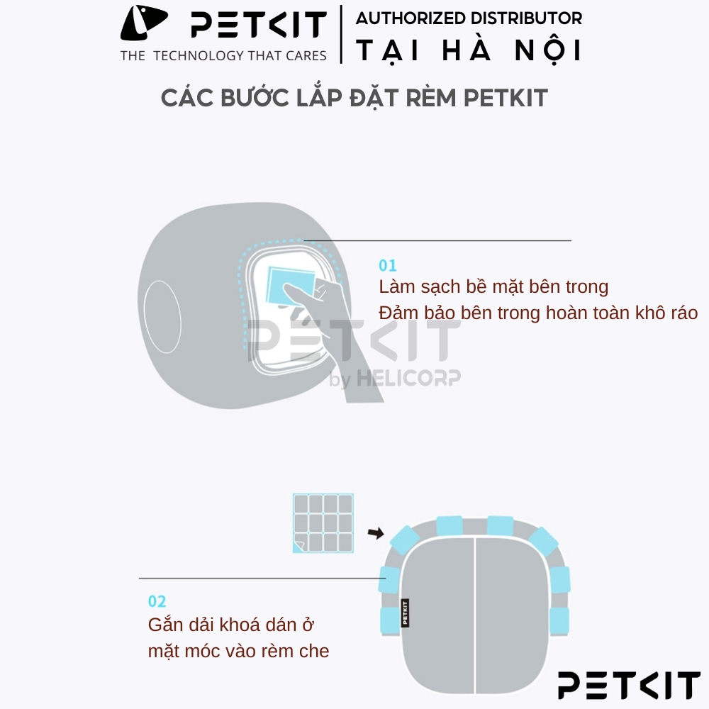 Ảnh Rèm Che Dùng Cho Máy Dọn Phân Mèo Tự Động PETKIT Pura Max - HeLiPet 3
