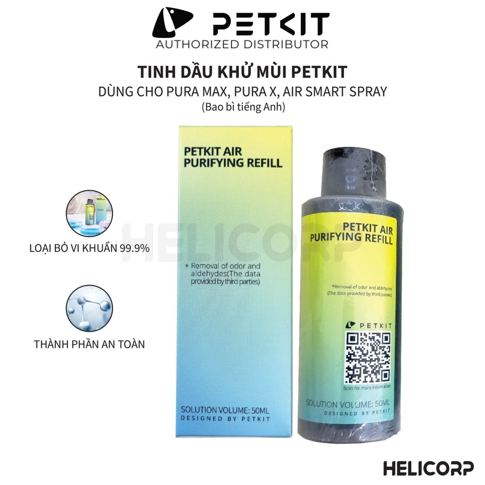 Ảnh [Combo 4] Tinh Dầu Dùng Cho Máy Vệ Sinh Petkit Pura Max, Petkit Pura X 4