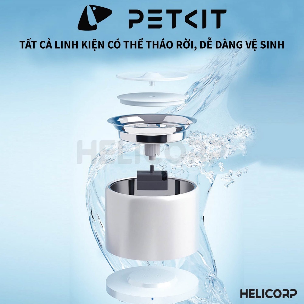 Ảnh Máy Lọc Nước Cho Chó Mèo Petkit EverSweet 3 Pro UVC Thế Hệ Thứ 7 4