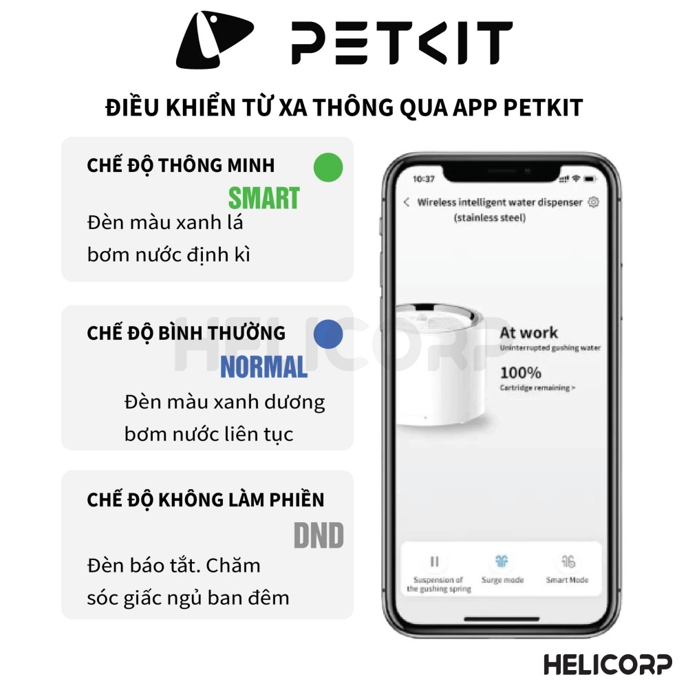 Ảnh Máy Lọc Nước Cho Chó Mèo Petkit EverSweet 3 Pro UVC Thế Hệ Thứ 7 3