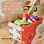 Đồ Chơi Xe Đẩy Siêu Thị 31 Món Cho Bé Đóng Vai Đi Mua Hàng Xe Đẩy Mua Sắm Đồ Chơi Cho Bé Gái - BỐ KHỦNG LONG