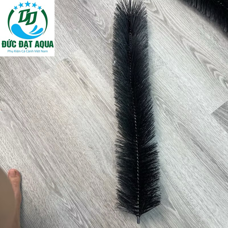 Chổi lọc hồ cá koi 40cm-60cm-80cm-100cm-120cm màu đen loại dầy 5
