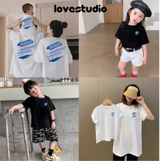 Áo thun gia đình Happy Every Day áo cho bố em và trẻ em đi du lịch đi chơi chất cotton 100% Premium