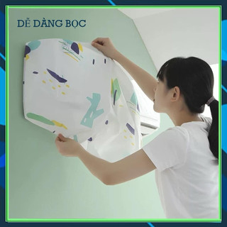 Túi bọc điều hòa chống bụi bẩn, bọc che bụi cho điều hòa bắng vải nilon tiện dụng