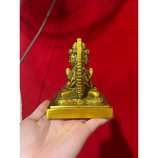 Tượng Phật Chuẩn Đề Nghìn Mắt Nghìn Tay 2 mặt Vật phẩm phong thuỷ bằng đồng