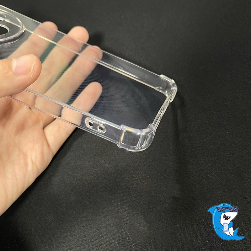 Ốp lưng Redmi 14C dẻo trong suốt silicon cao cấp chống sốc viền vuông bảo vệ cam Vỏ bao lưng đt