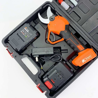 Máy cắt cành cây Kapusi Japan dùng pin cao cấp, BH 12 tháng, Kìm điện tỉa cây 600w K-6888