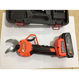 Máy cắt cành cây Kapusi Japan dùng pin cao cấp, BH 12 tháng, Kìm điện tỉa cây 600w K-6888