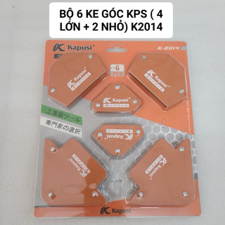 Bộ 6 ke góc nam châm KAPUSI K-2014, nam châm vĩnh cửu