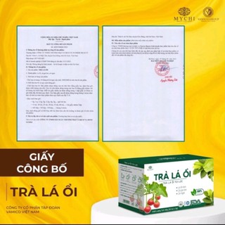 Trà lá ổi túi lọc Mychi - Tan mỡ giảm cân, ngừa tiểu đường