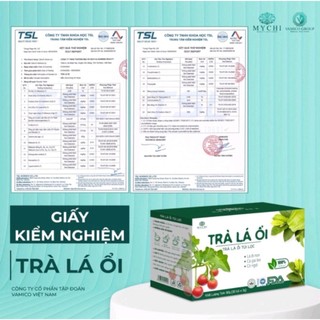 Trà lá ổi túi lọc Mychi - Tan mỡ giảm cân, ngừa tiểu đường
