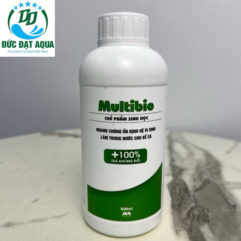 Vi Sinh Multibio - Khử Mùi, Khử Độc, Làm Trong Nước Cá Cảnh, tạo môi trường tốt cho cá 125-250-500ml 3