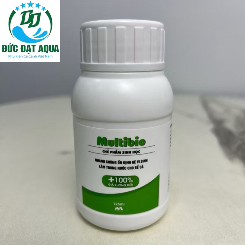 Vi Sinh Multibio - Khử Mùi, Khử Độc, Làm Trong Nước Cá Cảnh, tạo môi trường tốt cho cá 125-250-500ml 5
