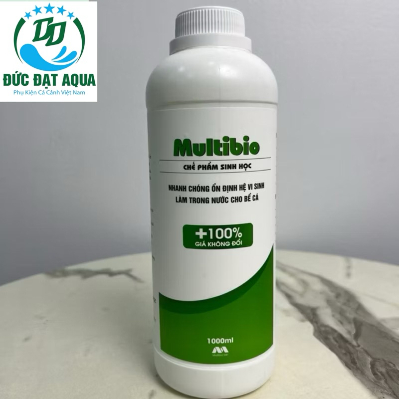 Vi Sinh Multibio - Khử Mùi hôi tanh, Khử Độc, Làm Trong Nước Cho Bể Cá Cảnh, 250-500-1000ml 8