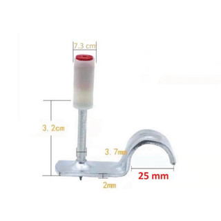 Hộp 100 chiếc đinh móc hạt nổ KAPUSI hợp kim cao cấp đường kính 20mm và 25mm, Bh 12 tháng Kouritsu Official Store