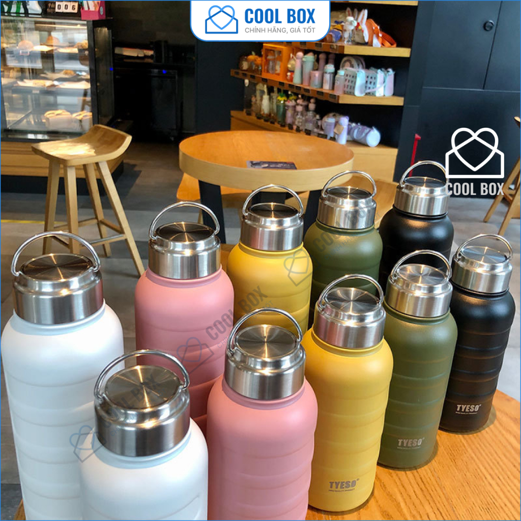 Bình giữ nhiệt cao cấp Tyeso Larva 750ml, 1000ml bình nước giữ nhiệt thể thao COOLBOX Tyeso Larva | BigBuy360 - bigbuy360.vn