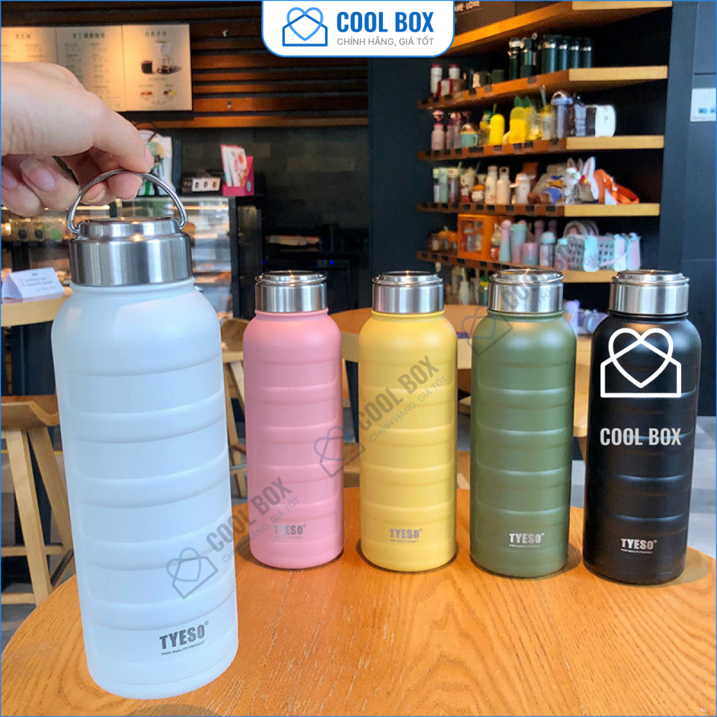 Bình giữ nhiệt cao cấp Tyeso Larva 750ml, 1000ml bình nước giữ nhiệt thể thao COOLBOX Tyeso Larva | BigBuy360 - bigbuy360.vn