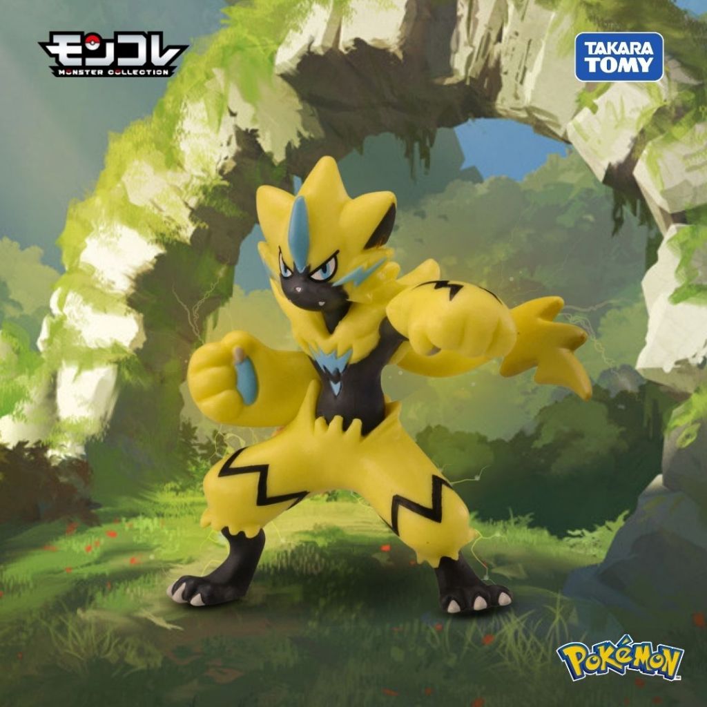 Mô hình Pokemon Moncolle EX MS-09 Zeraora 912132 Fullbox Chính Hãng ...