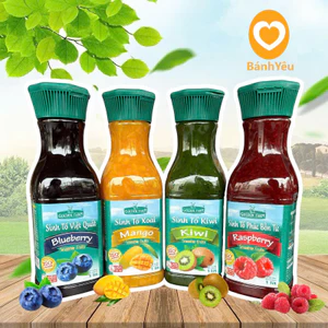Sinh tố Golden Farm chai 1L nhiều mùi vị trái cây - PC83