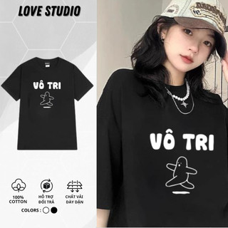 Áo phông nam nữ chất liệu Premium Cotton 100%  form rộng Unisex VÔ TRI Local brand Love Island