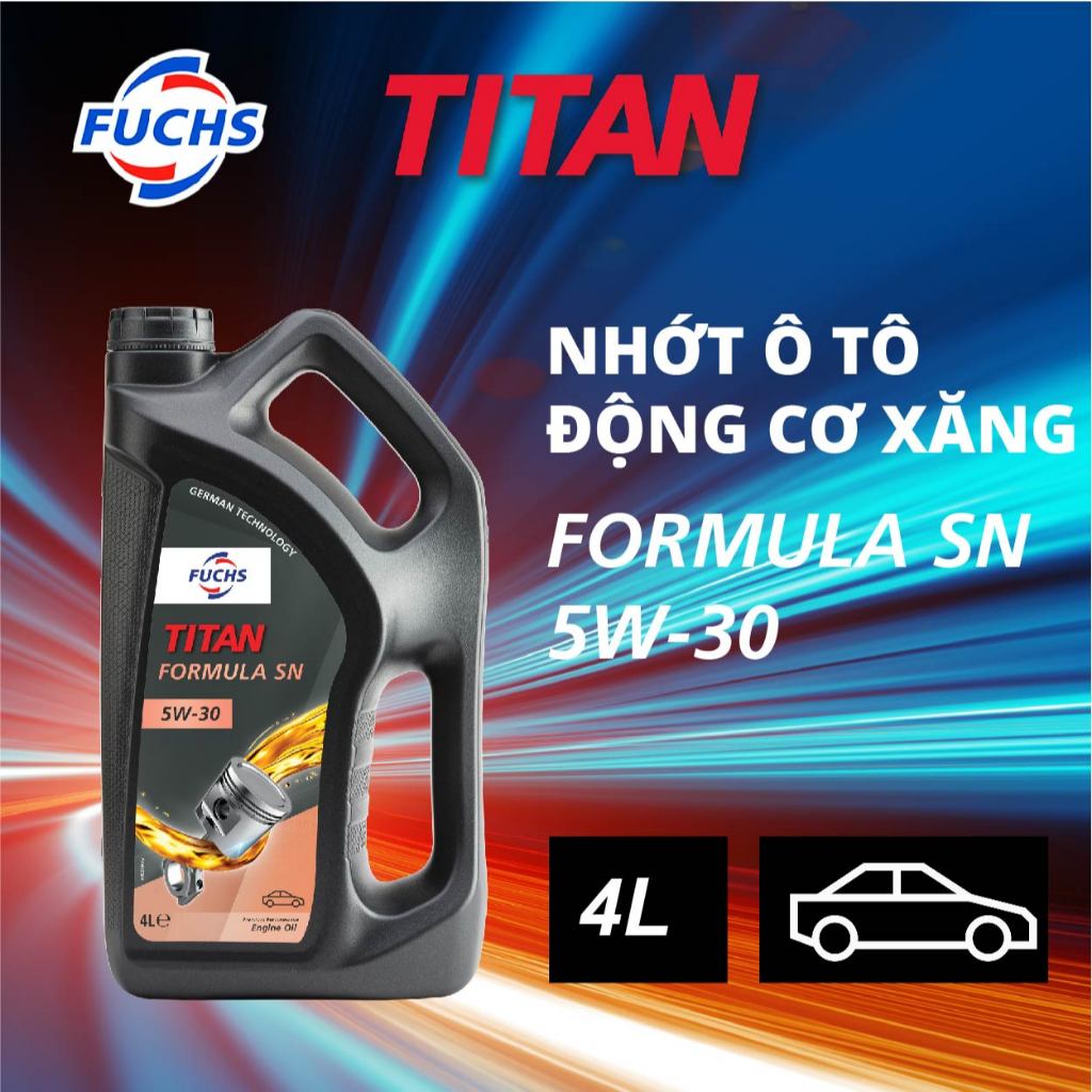 Nhớt động cơ ô tô Titan Formula SN 5W-30 can 4L | Shopee Việt Nam