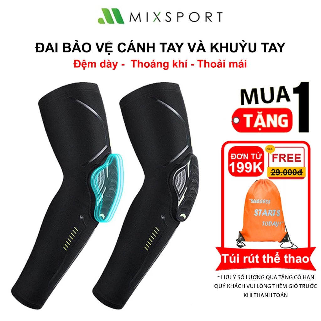 Ảnh Bảo Vệ Khuỷu Tay Thủ Môn MixSport Giúp Giảm Chấn Thương Khi Va Chạm Và Bắt Bóng BKT02 1