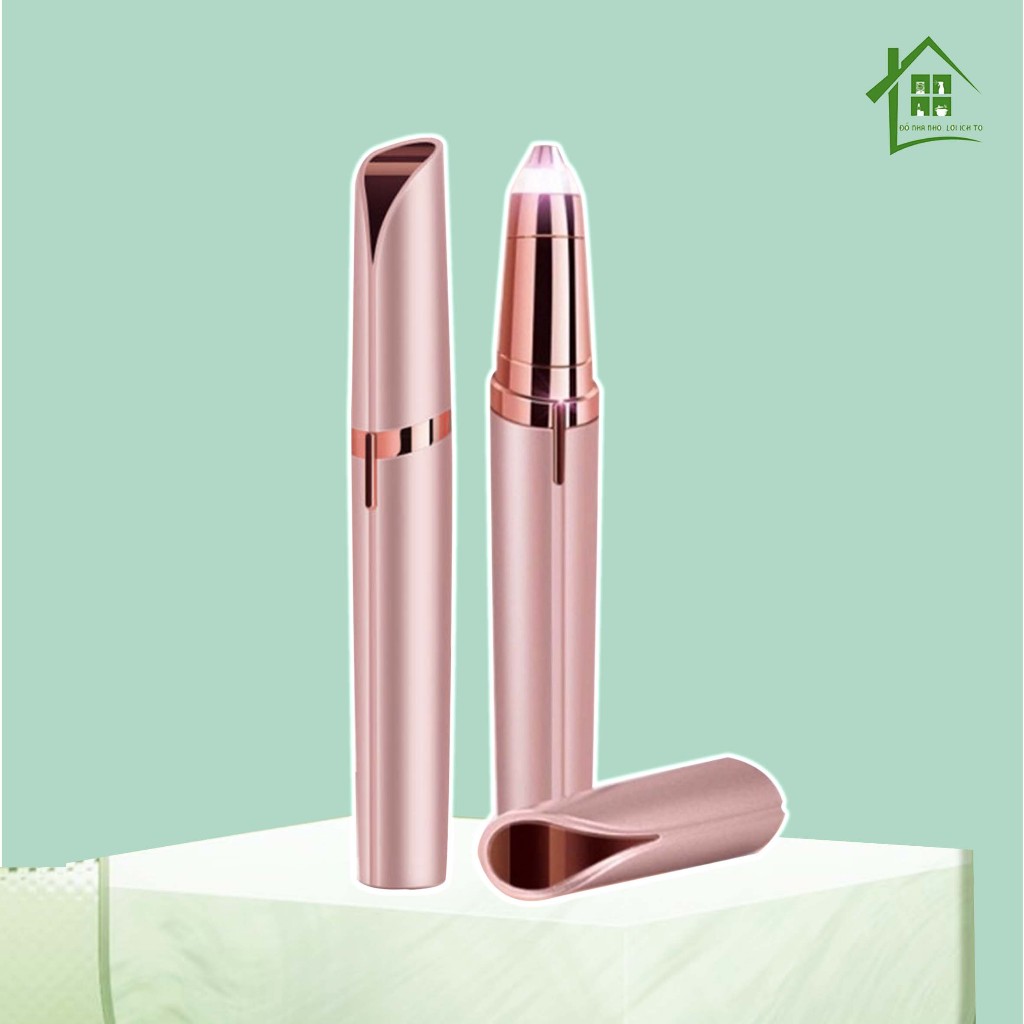 Bút tỉa lông mày thiết kế nhỏ gọn, tiện lợi, dễ sử dụng giúp tỉa lông mép, mũi, nách,..