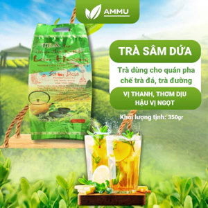 Trà Sâm Dứa B'Lao Làn Hương Loại 1 Hương Tự Nhiên Dùng Pha Trà Đá Trà Tắc Túi 350g