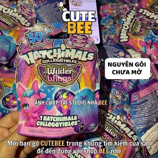 Blindbox trứng Hatchimals nguyên seal mùa 9 có cánh VNXK - Đồ chơi CUTEBEE