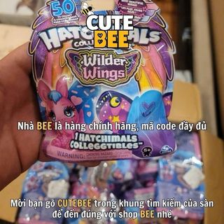 Blindbox trứng Hatchimals nguyên seal mùa 9 có cánh VNXK - Đồ chơi CUTEBEE